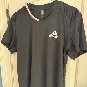 Adidas Men's US Series Tennis Tee (Black)